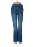 Zara Hearts Blue Jeans Size 8 - photo 1