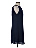 Old Navy 100% Polyester Solid Blue Cocktail Dress Size XS - photo 4