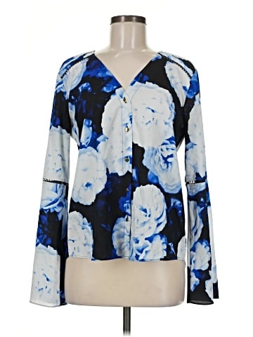 Calvin Klein Long Sleeve Blouse (view 1)