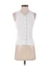 Sam Edelman White Sleeveless Blouse Size S - photo 1