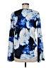 Calvin Klein 100% Polyester Blue Long Sleeve Blouse Size M - photo 2