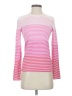 J. McLaughlin Stripes Pink Pullover Sweater Size XS - photo 1