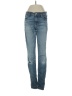 7 For All Mankind Hearts Blue Jeans Size 27 waist - photo 1