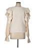 Rachel Parcell Ivory Sweater Vest Size L - photo 1