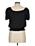 MICHAEL Michael Kors Black Short Sleeve Blouse Size M - photo 2