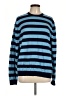Brooks Brothers 346 Stripes Blue Pullover Sweater Size L - photo 1