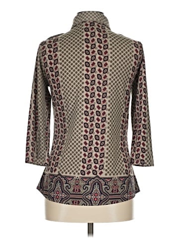 BCBGMAXAZRIA 3/4 Sleeve Blouse (view 2)