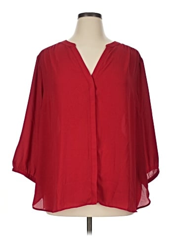 NYDJ 3/4 Sleeve Blouse (view 1)