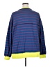 Unbranded Stripes Multi Color Blue Long Sleeve Blouse Size XXL - photo 2