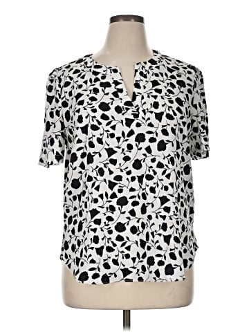 PREMISE Short Sleeve Blouse (view 1)