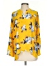 Gibson Floral Yellow 3/4 Sleeve Blouse Size S - photo 1