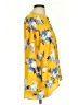 Gibson Floral Yellow 3/4 Sleeve Blouse Size S - photo 4