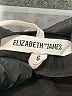 Elizabeth and James 100% Polyester Solid Black Formal Skirt Size 6 - photo 4