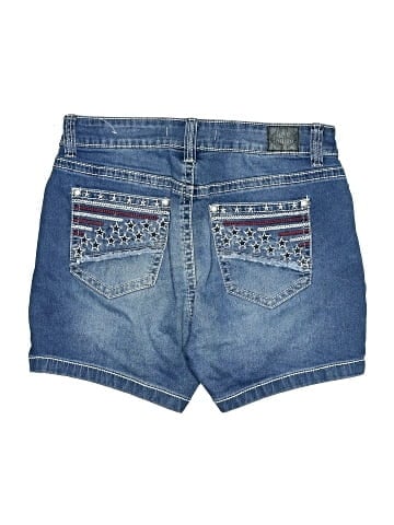 Love Indigo Denim Shorts (view 2)