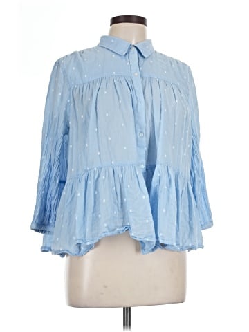 Caslon 3/4 Sleeve Blouse (view 1)