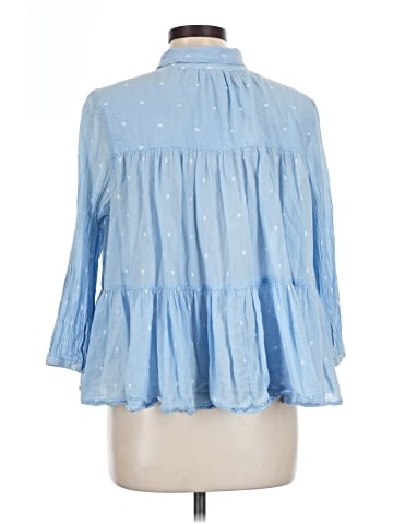 Caslon 3/4 Sleeve Blouse (view 2)