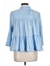 Caslon Blue 3/4 Sleeve Blouse Size Lg Petite - photo 2