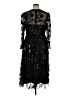 Mac Duggal 100% Polyester Stars Black Cocktail Dress Size 14 - photo 2