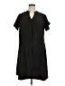 Unbranded 100% Polyester Solid Black Casual Dress Size XL - photo 1