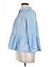 Caslon Blue 3/4 Sleeve Blouse Size Lg Petite - photo 5