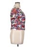Aqua 100% Polyester Pink Short Sleeve Top Size XL - photo 4