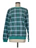 Blair Plaid Teal Pullover Sweater Size M - photo 1