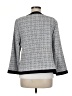 Black Label by Evan Picone 100% Polyester Houndstooth Gray Jacket Size 8 - photo 2