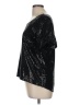 BCBGeneration Black Short Sleeve Blouse Size M - photo 5