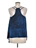 Collective Concepts 100% Polyester Blue Sleeveless Blouse Size M - photo 2