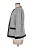 Black Label by Evan Picone 100% Polyester Houndstooth Gray Jacket Size 8 - photo 5