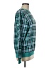 Blair Plaid Teal Pullover Sweater Size M - photo 4
