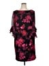 Assorted Brands Floral Black Cocktail Dress Size 16W - photo 1