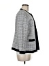 Black Label by Evan Picone 100% Polyester Houndstooth Gray Jacket Size 8 - photo 4