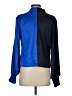 Aqua 100% Polyester Blue Long Sleeve Blouse Size S - photo 2