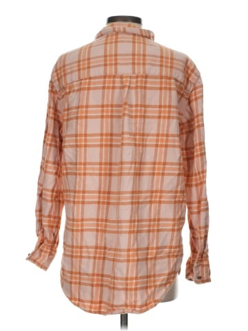 Aerie Long Sleeve Button-Down Shirt (view 2)