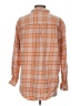 Aerie Plaid Orange Long Sleeve Button-Down Shirt Size S - photo 2