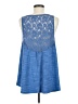 Unbranded Blue Sleeveless Top Size M (estimated) - photo 2