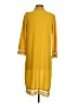Tickled Teal Solid Yellow Kimono Size S - photo 2