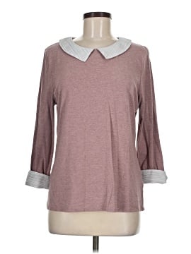 Garnet Hill 3/4 Sleeve Top (view 1)