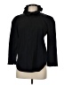 Sandro 100% Cotton Black Long Sleeve Blouse Size Med (2) - photo 1