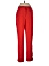 H&M 100% Polyester Solid Red Casual Pants Size 12 - photo 1