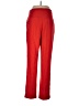 H&M 100% Polyester Solid Red Casual Pants Size 12 - photo 2