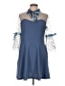 Unbranded Polka Dots Blue Casual Dress Size L - photo 1