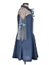 Unbranded Polka Dots Blue Casual Dress Size L - photo 4