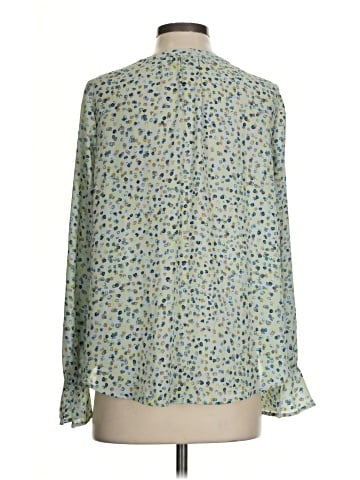 Kaari Blue Long Sleeve Blouse (view 2)