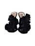 Gianni Bini 100% Leather Black Sandals Size 8 1/2 - photo 2