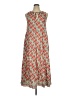 Max Studio 100% Rayon Paisley Multi Color Red Casual Dress Size XL - photo 1