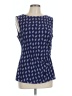 Anne Klein Blue Sleeveless Blouse Size L - photo 1