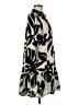 Assorted Brands 100% Rayon Print Gray Casual Dress Size M - photo 4
