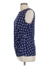 Anne Klein Blue Sleeveless Blouse Size L - photo 5